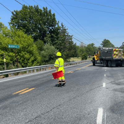 Traffic Control Red Flags