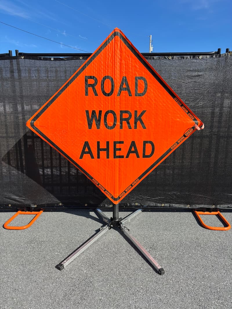 Road Work Ahead