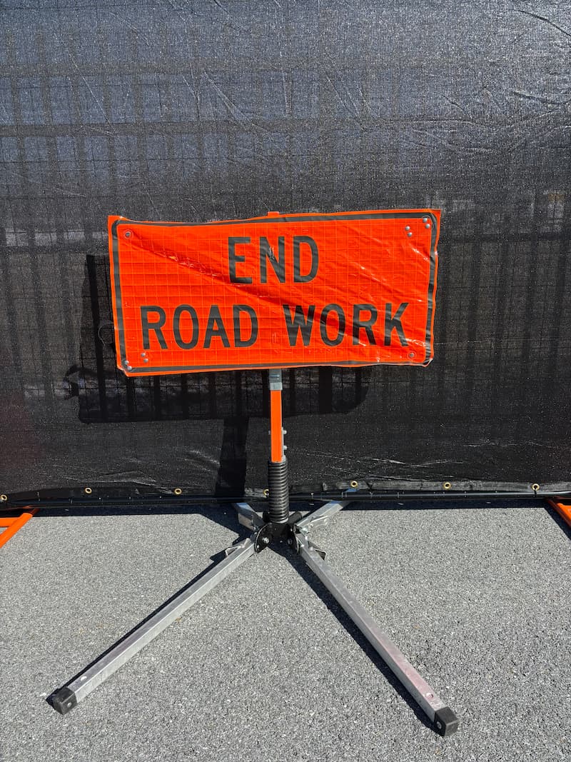 End Road Work